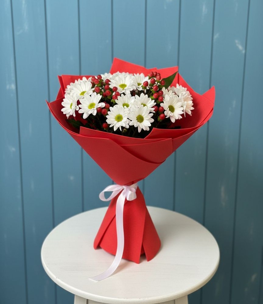 Букет цветов из: Хризантемы в Карымском