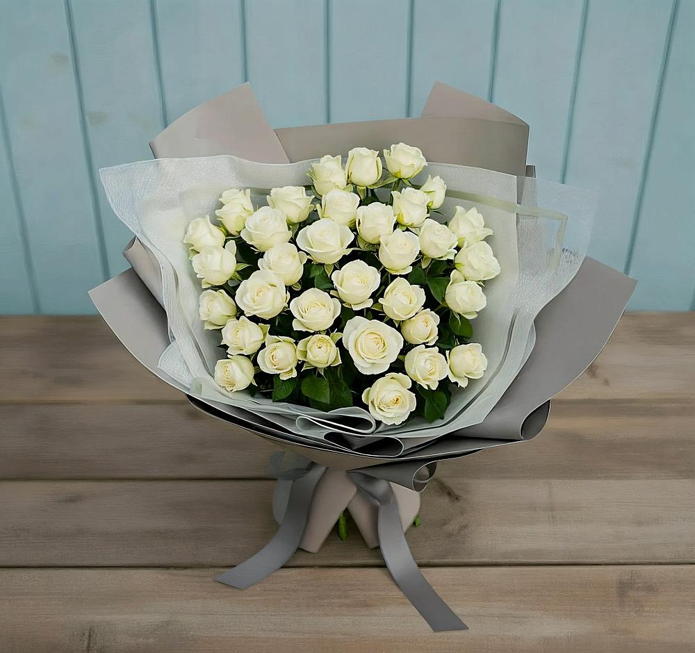 Букет Белоснежная нежность в Карымском