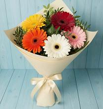 Букет цветов из:  Герберы в Карымском