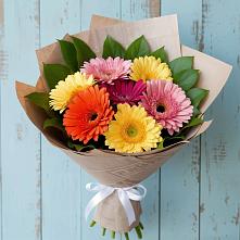 Букет цветов из:  Герберы #REPLACE_PRED# Карымском