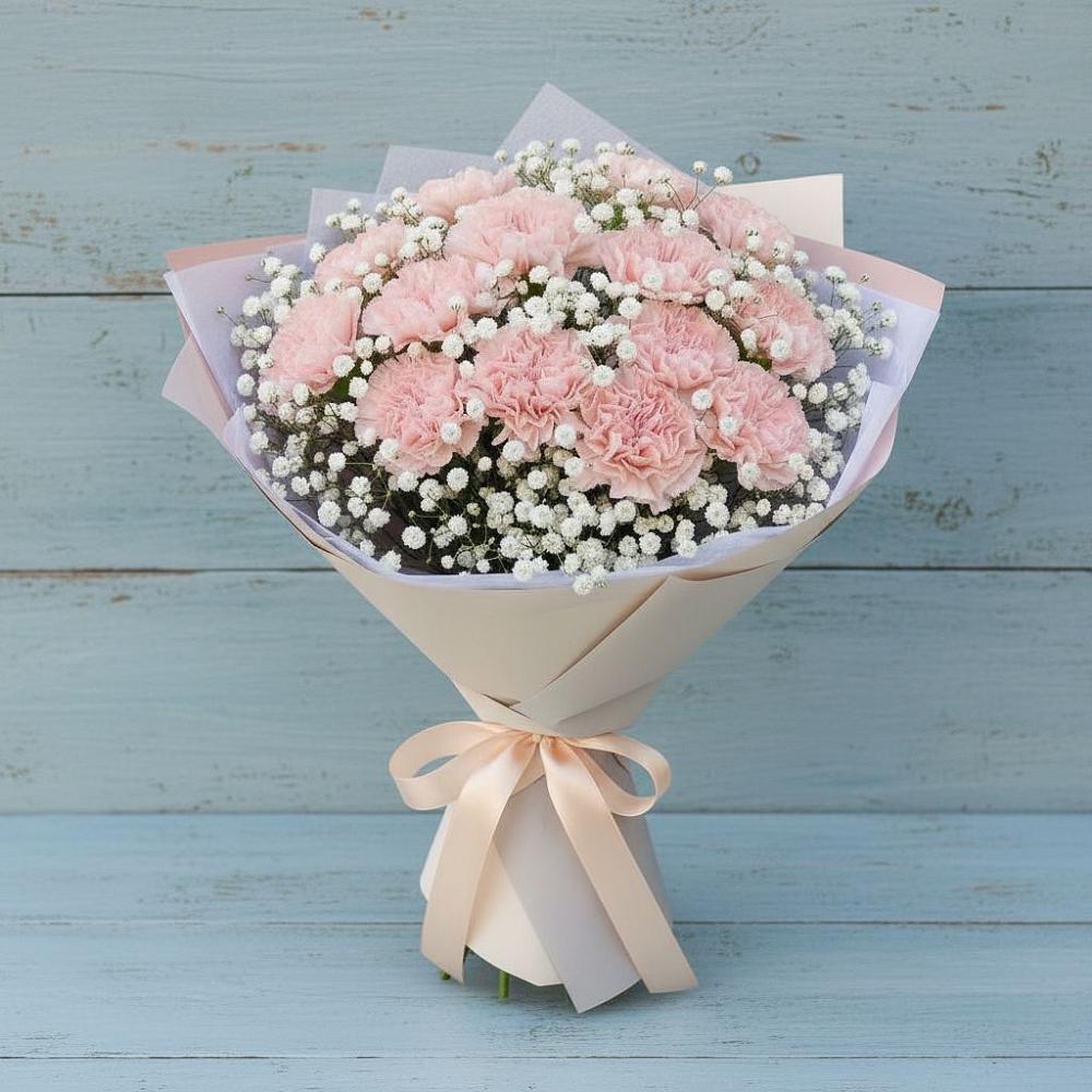 Букет цветов из: Гвоздики в Карымском