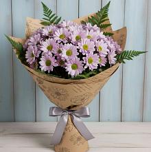 Букет цветов из:  Хризантемы #REPLACE_PRED# Карымском