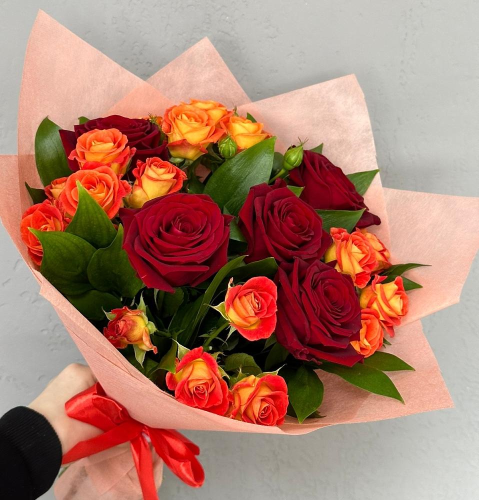 Букет Любовь и восторг в Карымском