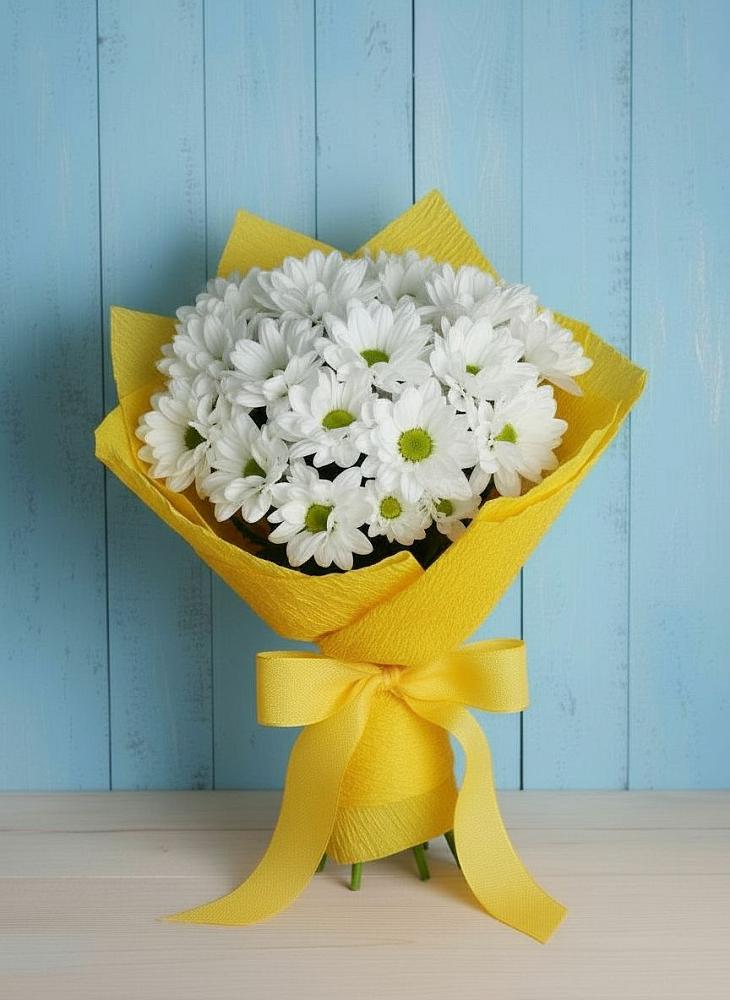 Букет цветов из: Хризантемы в Карымском