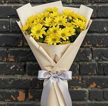 Букет цветов из:  Хризантемы #REPLACE_PRED# Карымском