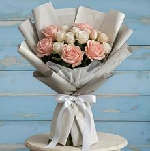 Букет цветов из:  Розы #REPLACE_PRED# Карымском