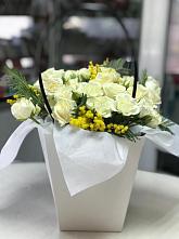 Цветочная композиция из Розы  в Карымском
